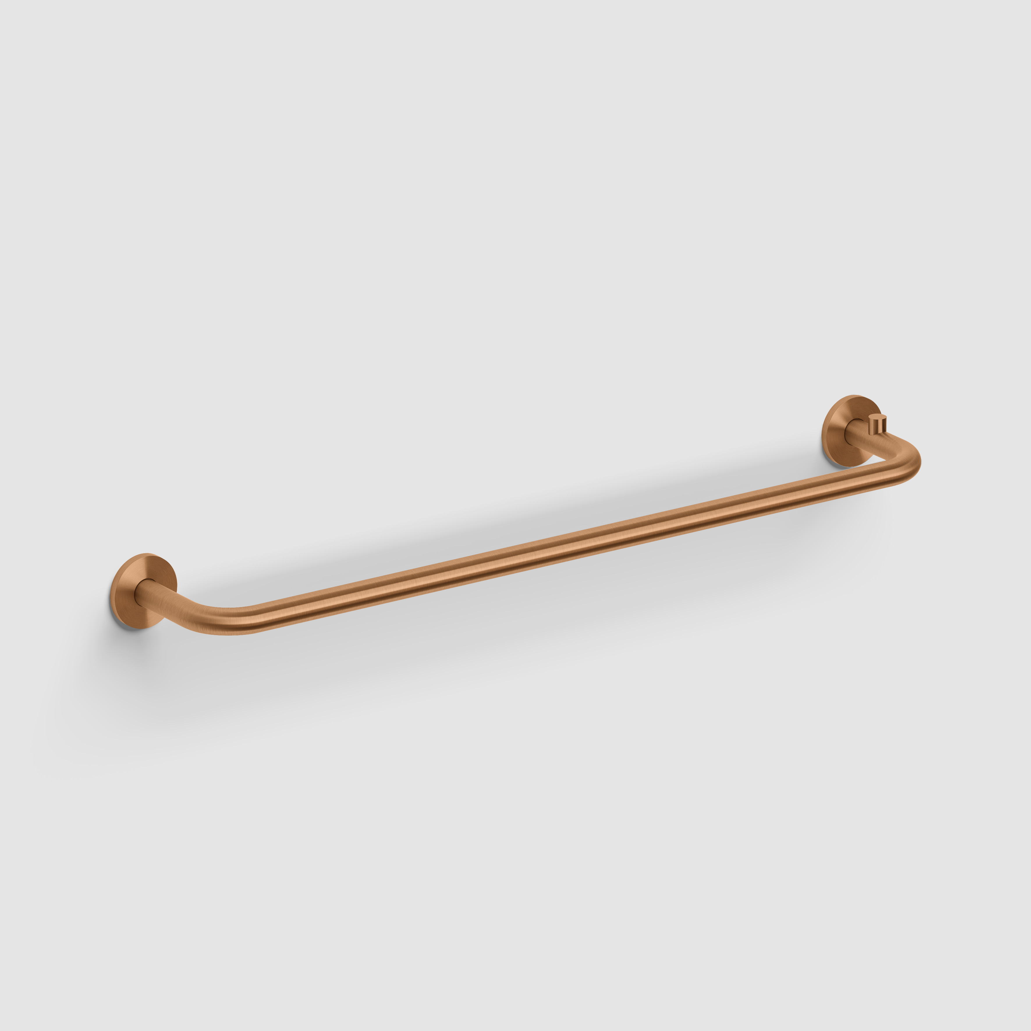 Clou Kaldur handdoekrek 45 cm, brons geborsteld PVD